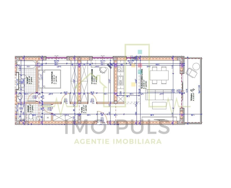 Braytim - Timisoara. Apartament 3 camere. Nou. 2 Bai. Vila cu 6 apartamente